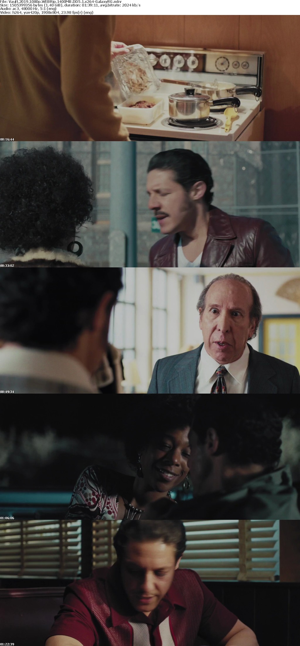Vault 2019 1080p WEBRip 1400MB DD5 1 x264-GalaxyRG Vault 2019 1080p WEBRip 1400MB DD5 1 x264-GalaxyRG