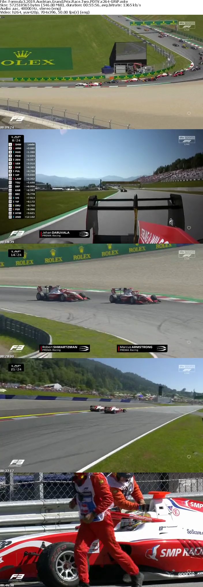 Formula3 2019 Austrian Grand Prix Race Two PDTV x264-GRiP Formula3 2019 Austrian Grand Prix Race Two PDTV x264-GRiP