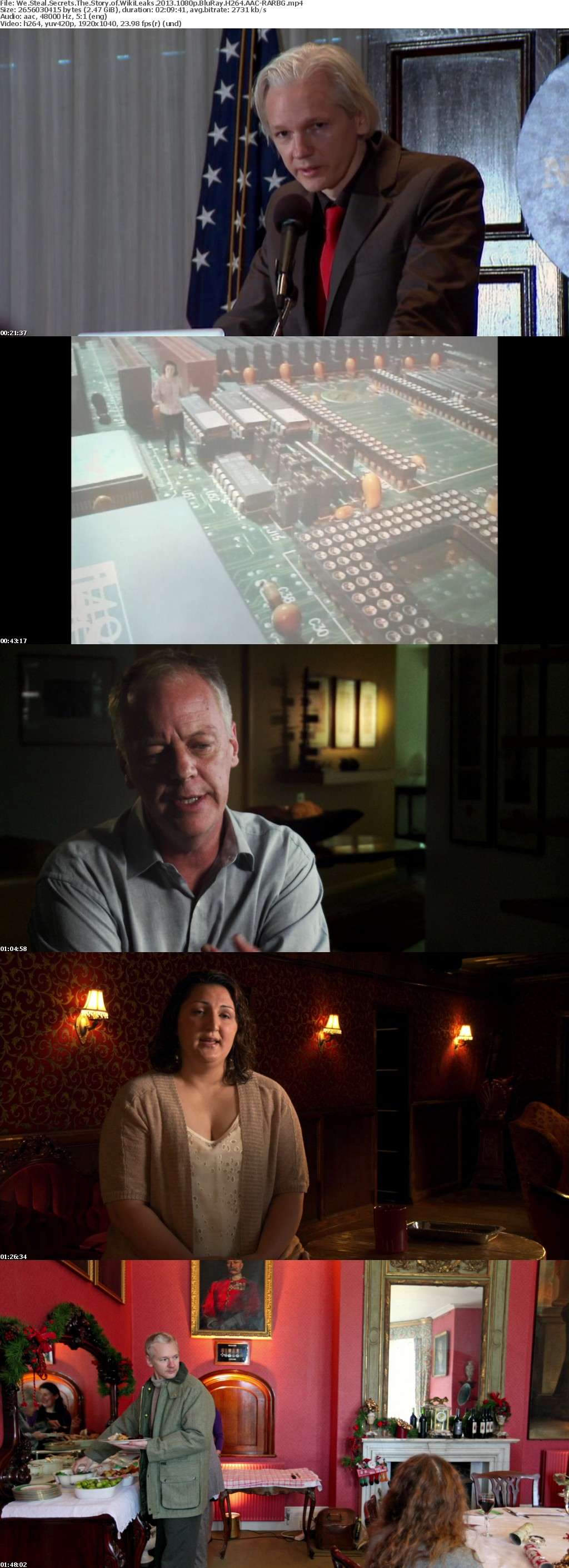 We Steal Secrets The Story of WikiLeaks 2013 1080p BluRay H264 AAC-RARBG We Steal Secrets The Story of WikiLeaks 2013 1080p BluRay H264 AAC-RARBG