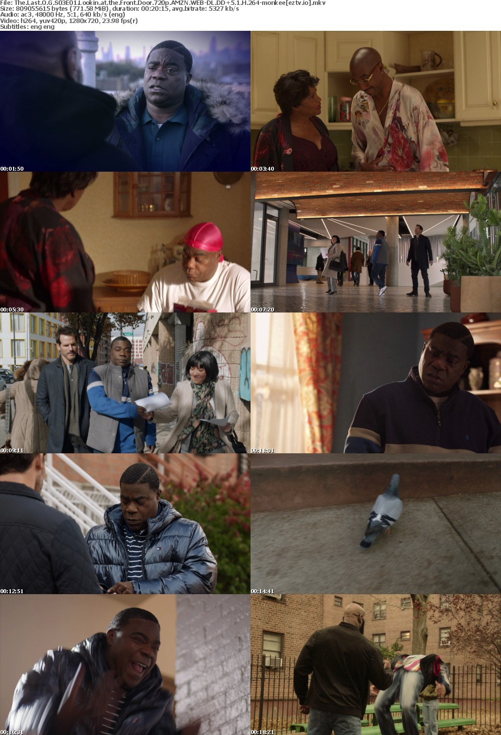 The Last O G S03E01 Lookin at the Front Door 720p AMZN WEB-DL DD+5 1 H 264-monkee