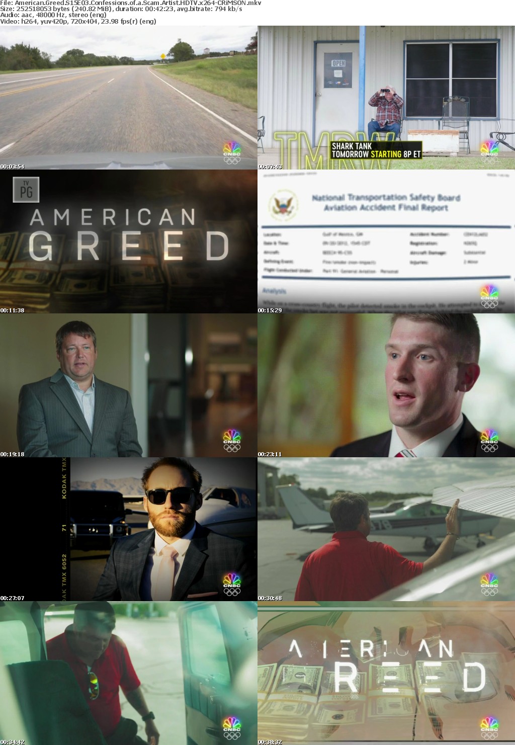 American Greed S15E03 Confessions of a Scam Artist HDTV x264-CRiMSON