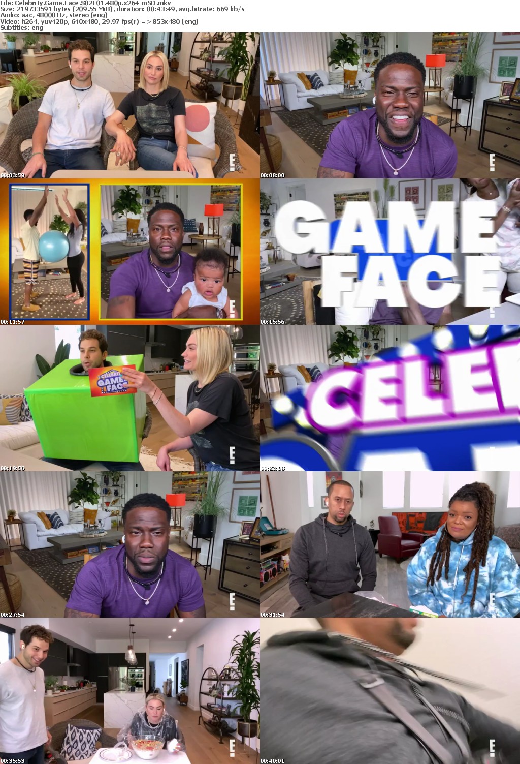 Celebrity Game Face S02E01 480p x264-mSD