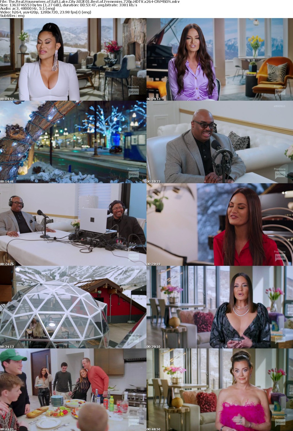 The Real Housewives of Salt Lake City S02E01 Best of Frenemies 720p HDTV x264-CRiMSON