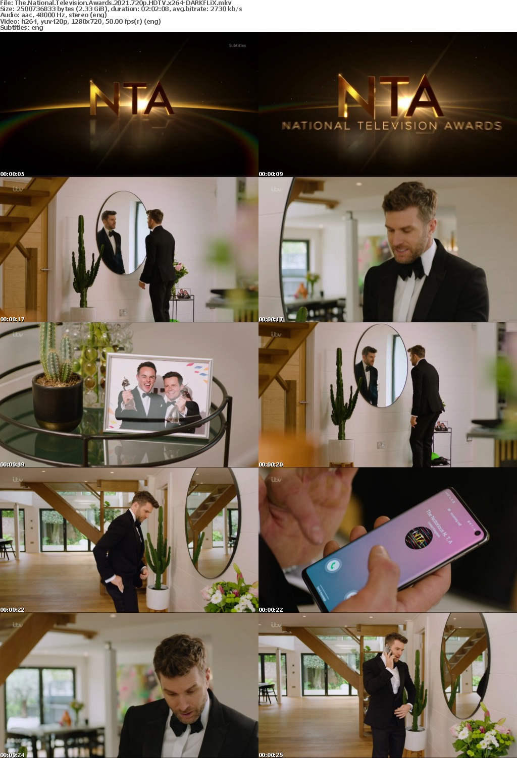 The National Television Awards 2021 720p HDTV x264-DARKFLiX