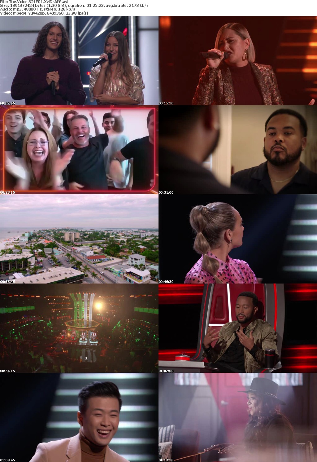 The Voice S21E01 XviD-AFG