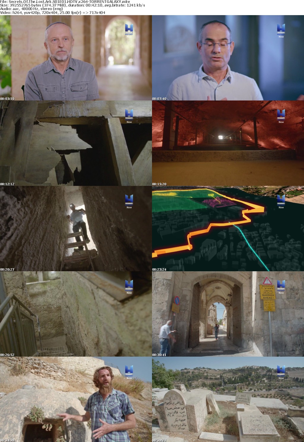Secrets Of The Lost Ark S01E01 HDTV x264-GALAXY