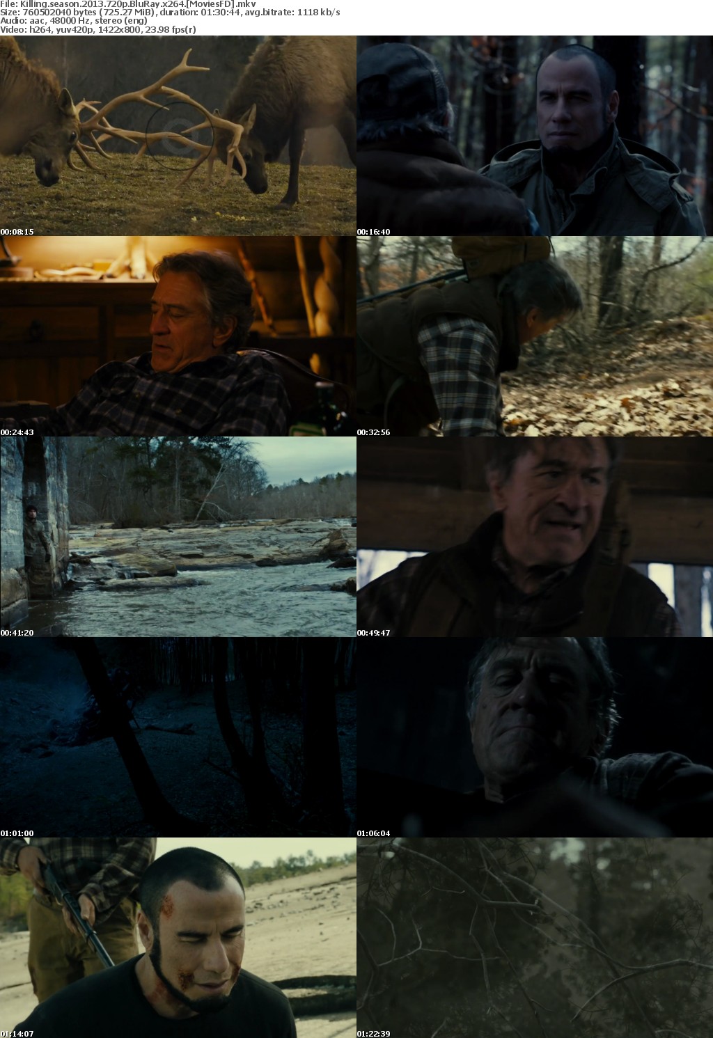 Killing Season (2013) 720p BluRay x264 - MoviesFD