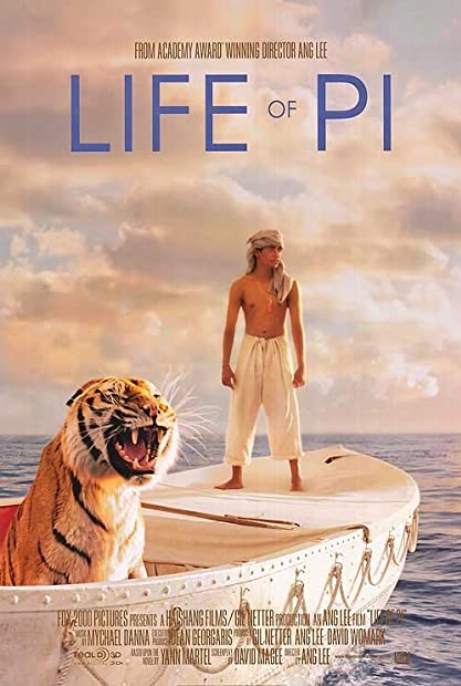 Life of Pi (2012) 1080p BluRay x264 English Hindi AC3 5 1 ESub - SP3LL