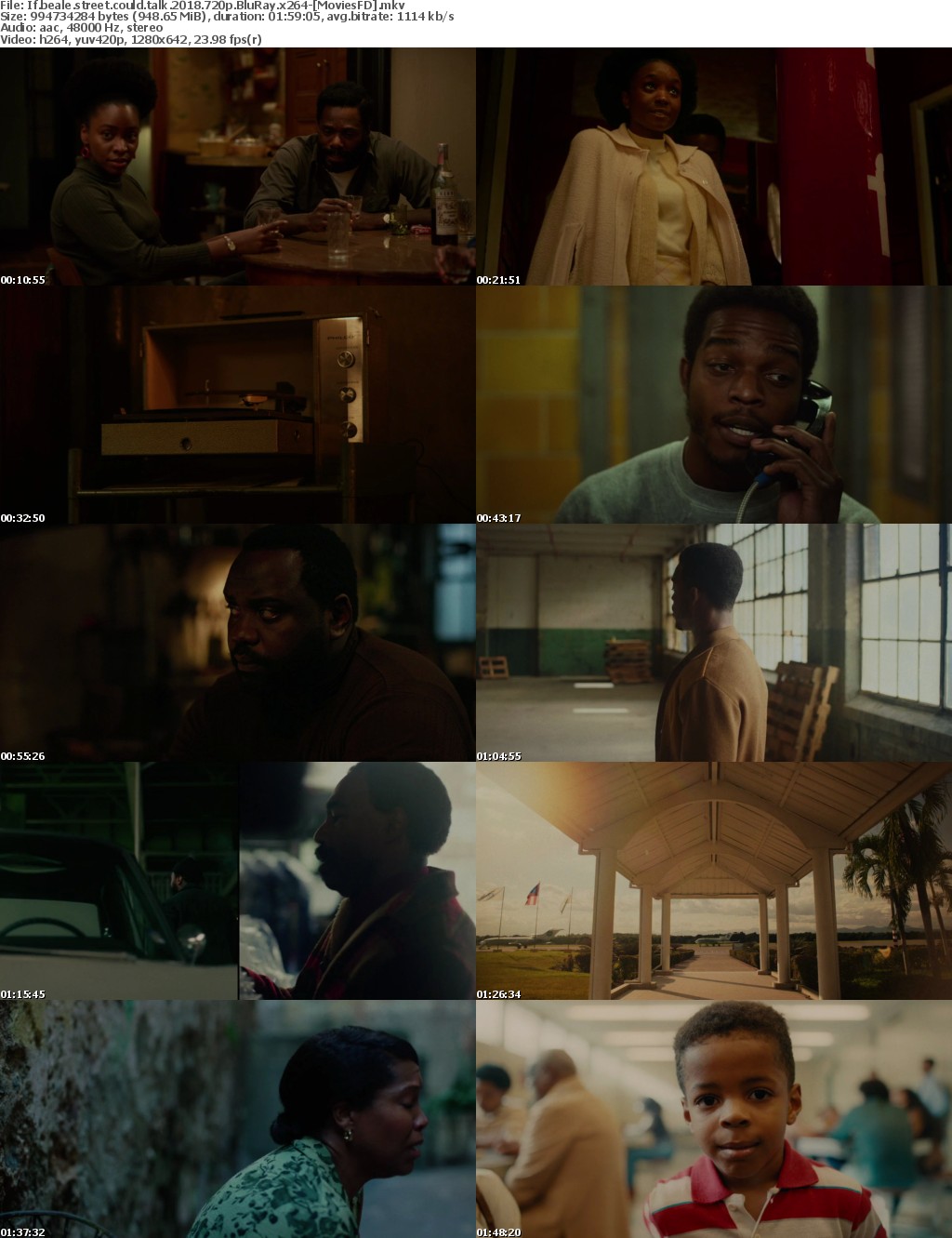If Beale Street Could Talk (2018) 720p BluRay x264- MoviesFD