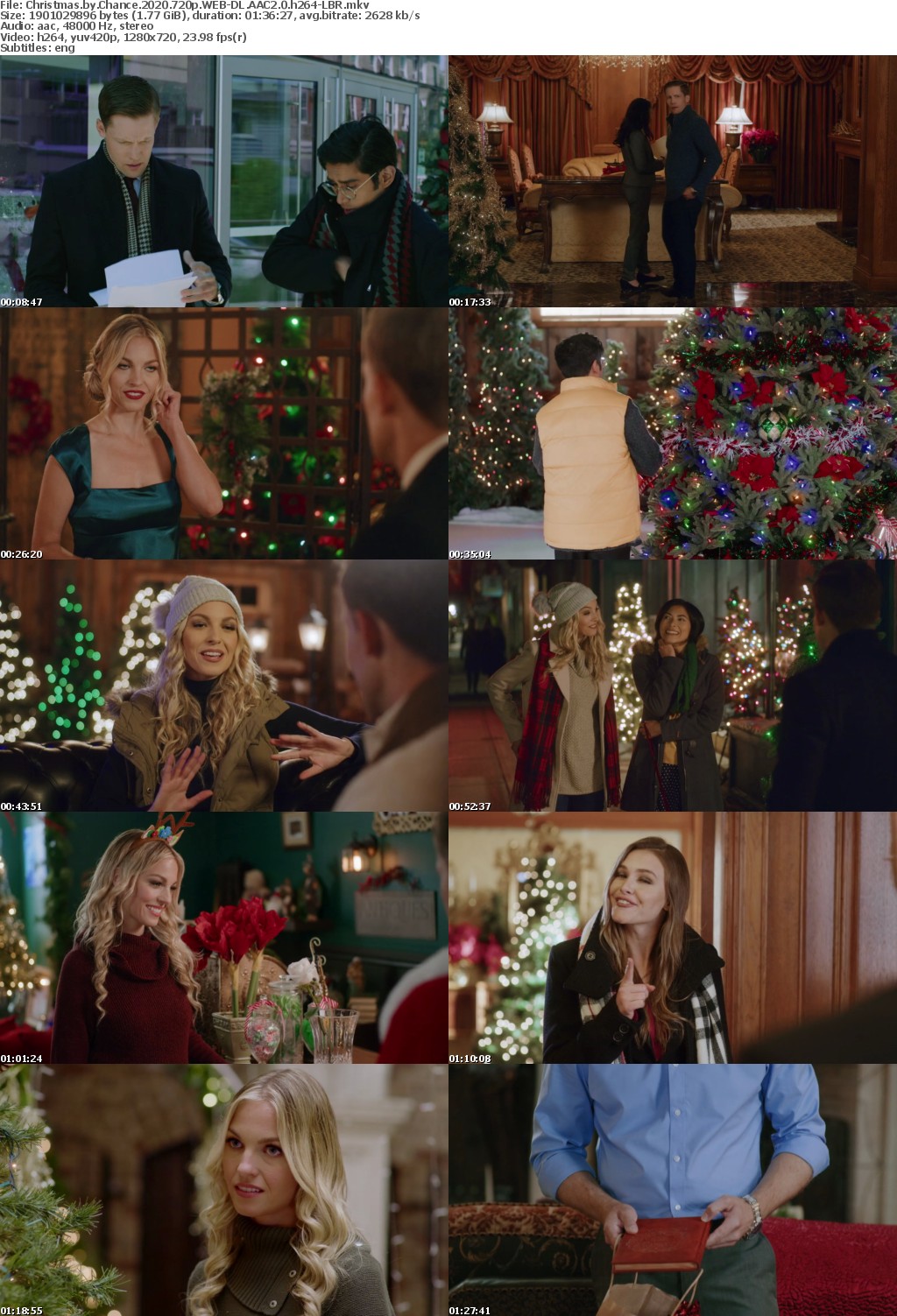Christmas by Chance 2020 720p WEB-DL AAC2 0 h264-LBR