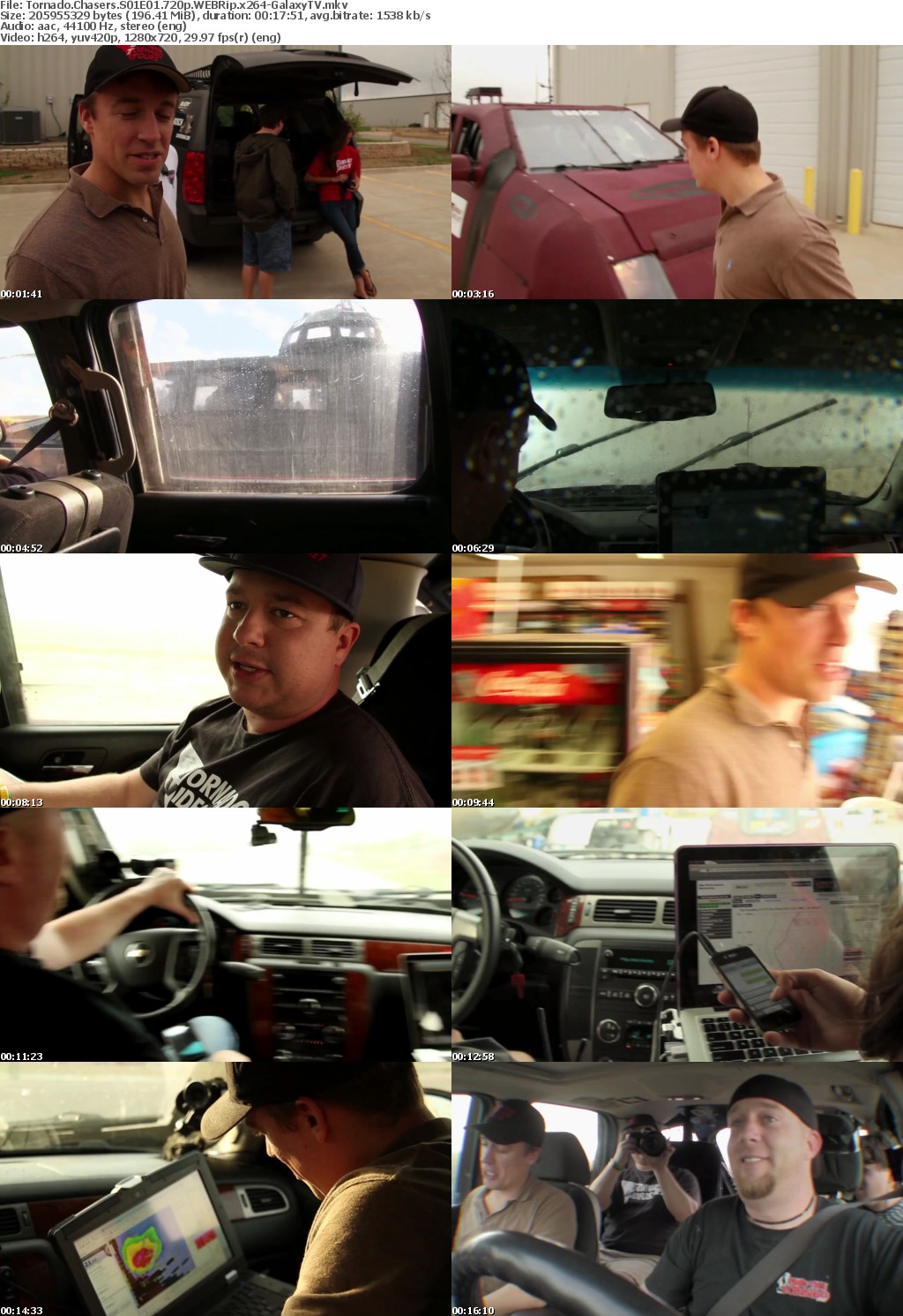 Tornado Chasers S01 COMPLETE 720p WEBRip x264-GalaxyTV