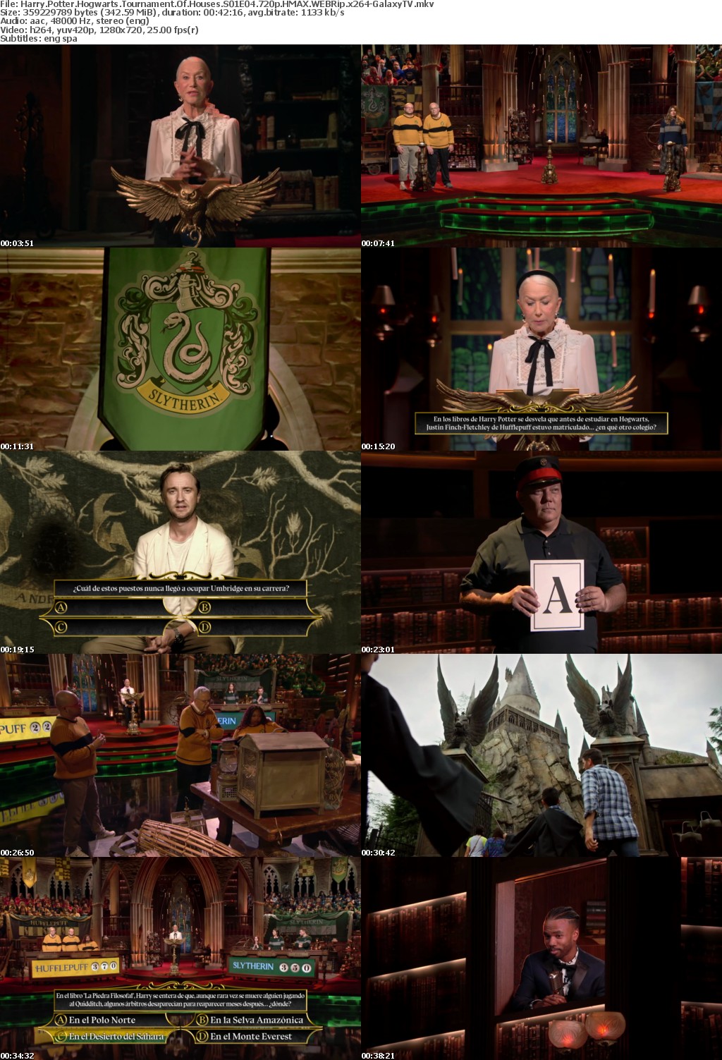 Harry Potter Hogwarts Tournament Of Houses S01 COMPLETE 720p HMAX WEBRip x264-GalaxyTV