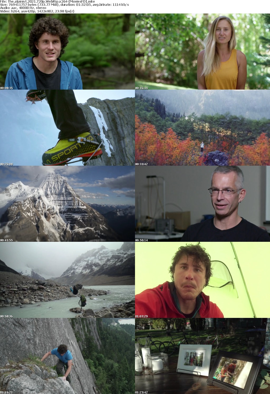 The Alpinist (2021) 720p WebRip x264- MoviesFD
