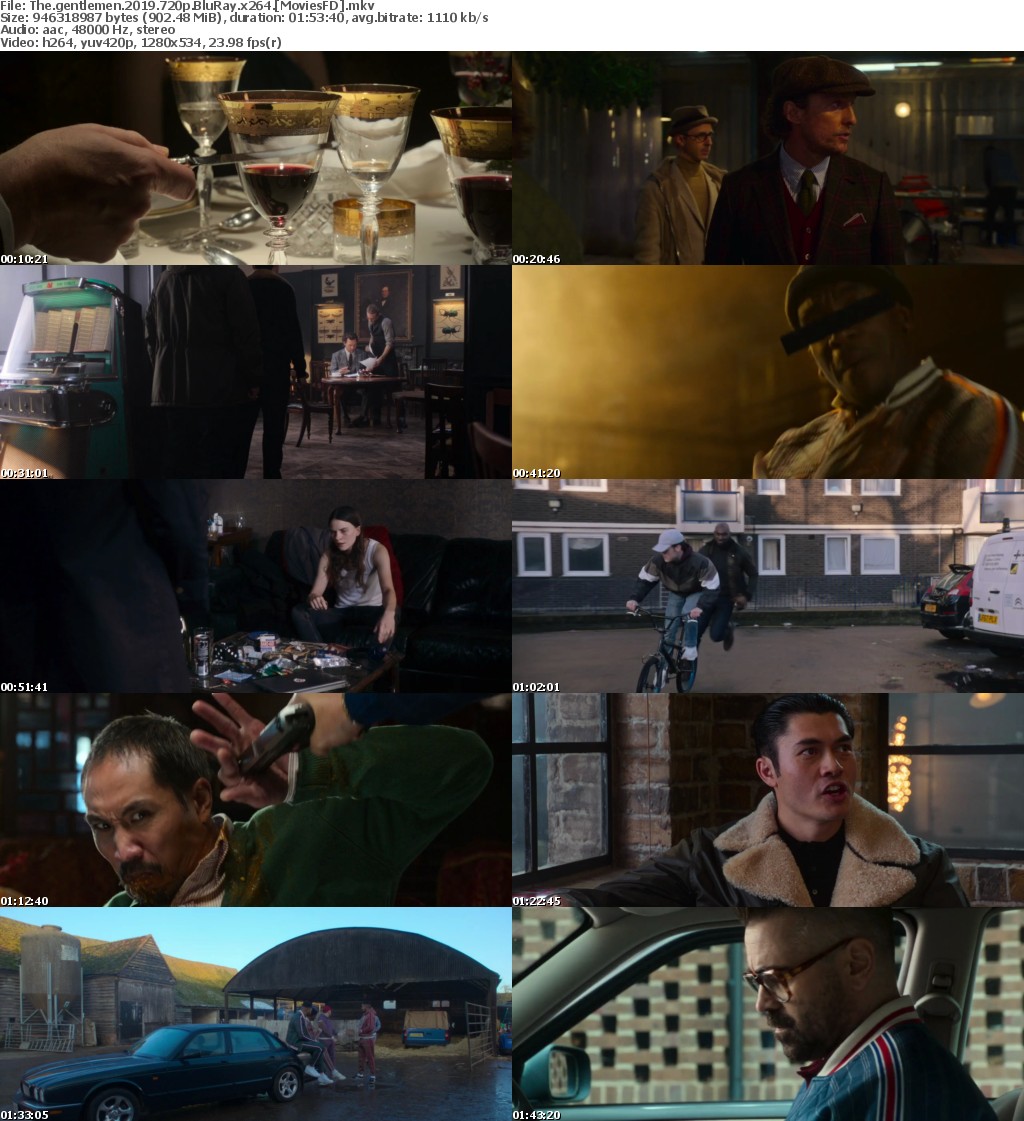 The Gentlemen (2019) 720p BluRay x264 - MoviesFD