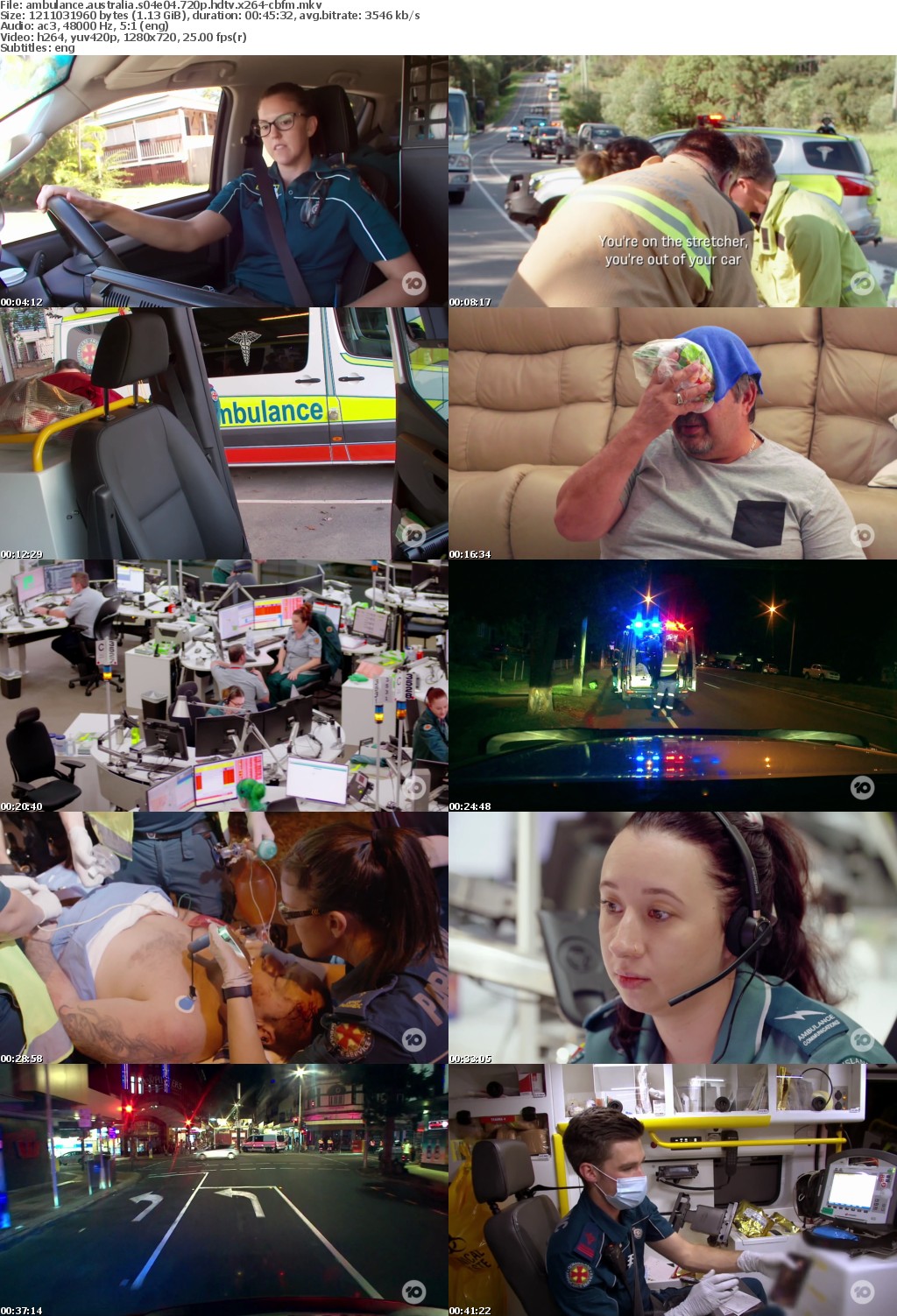 Ambulance Australia S04E04 720p HDTV x264-CBFM