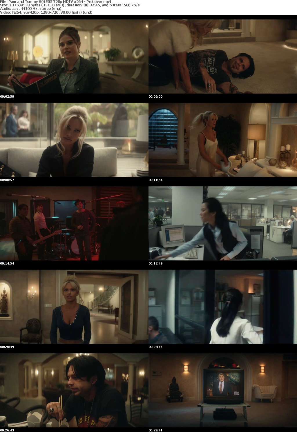 Pam and Tommy S01 Season 1 Complete 720p HDTV x264 - ProLover