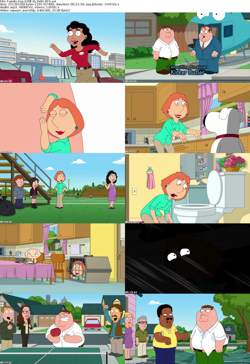Family Guy S20E16 XviD-AFG