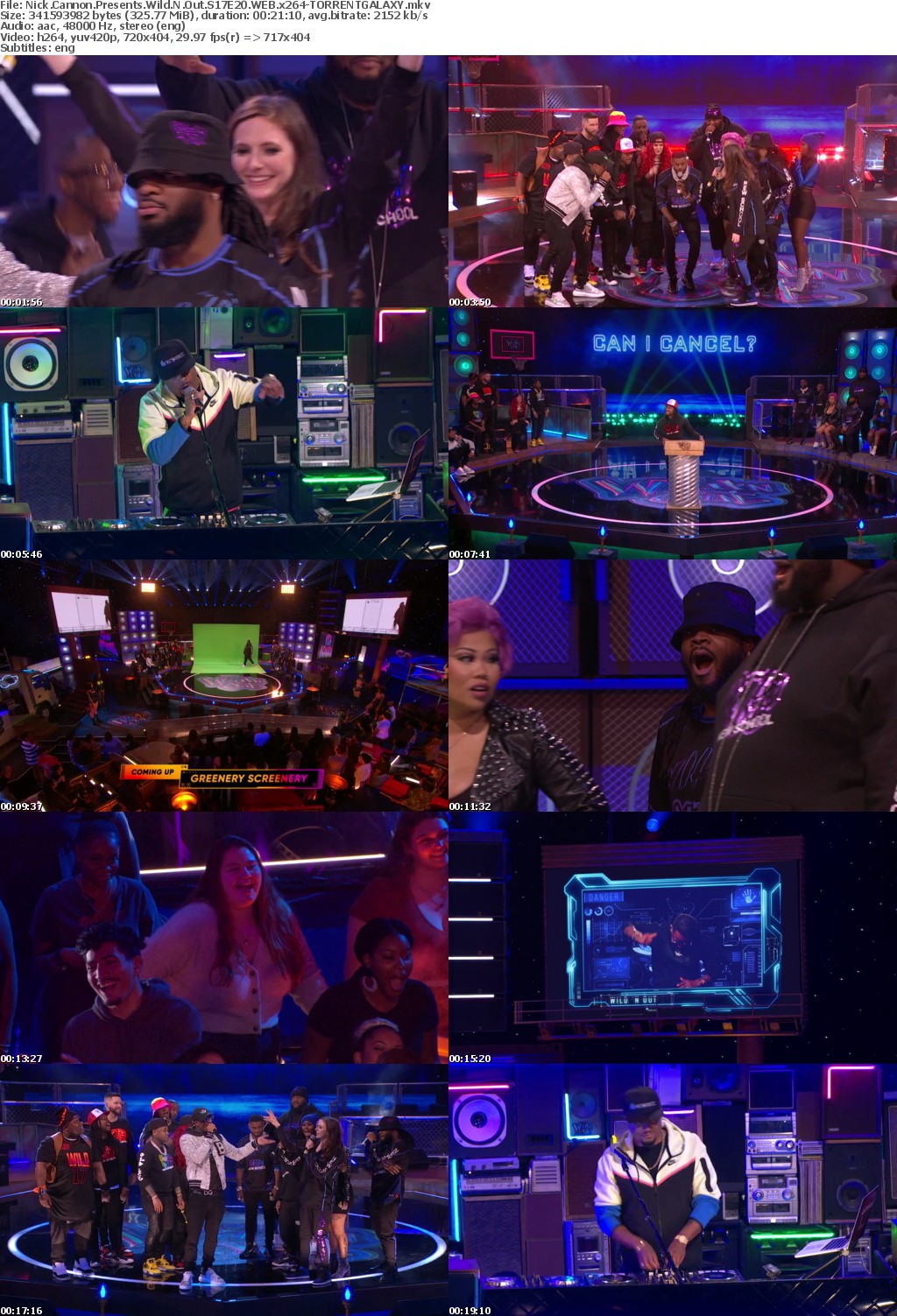 Nick Cannon Presents Wild N Out S17E20 WEB x264-GALAXY