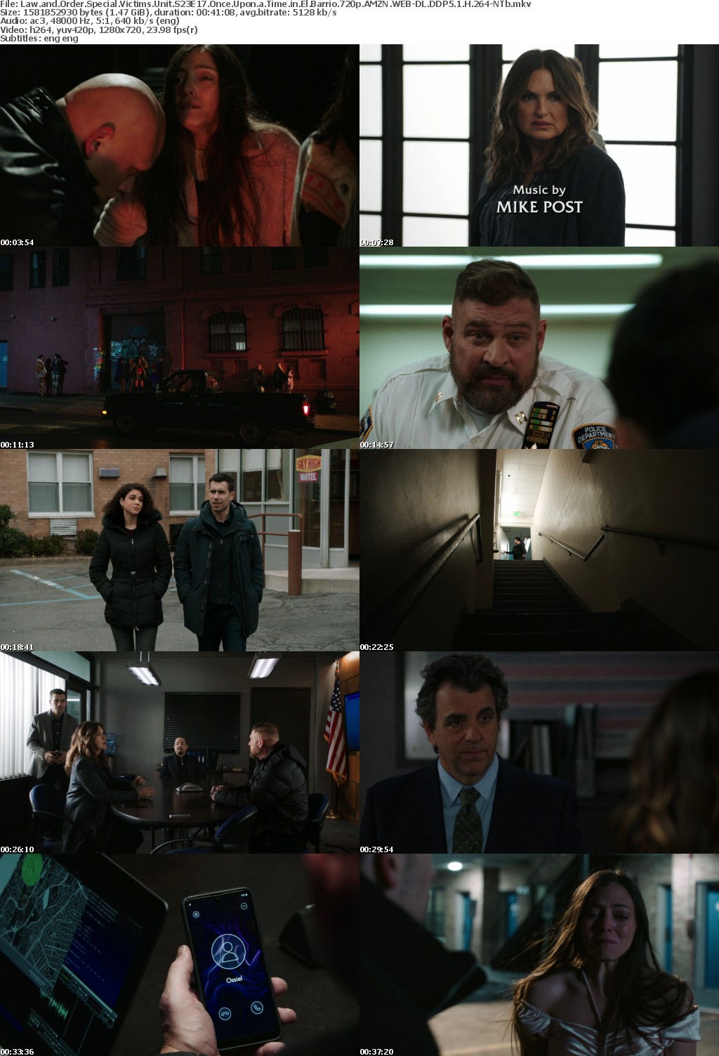 Law and Order SVU S23E17 Once Upon a Time in El Barrio 720p AMZN WEBRip DDP5 1 x264