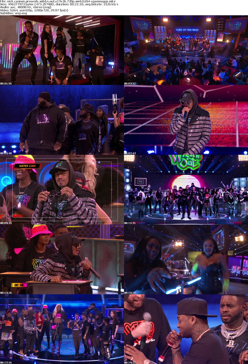 Nick Cannon Presents Wild N Out S17E26 720p WEB H264-SPAMnEGGS