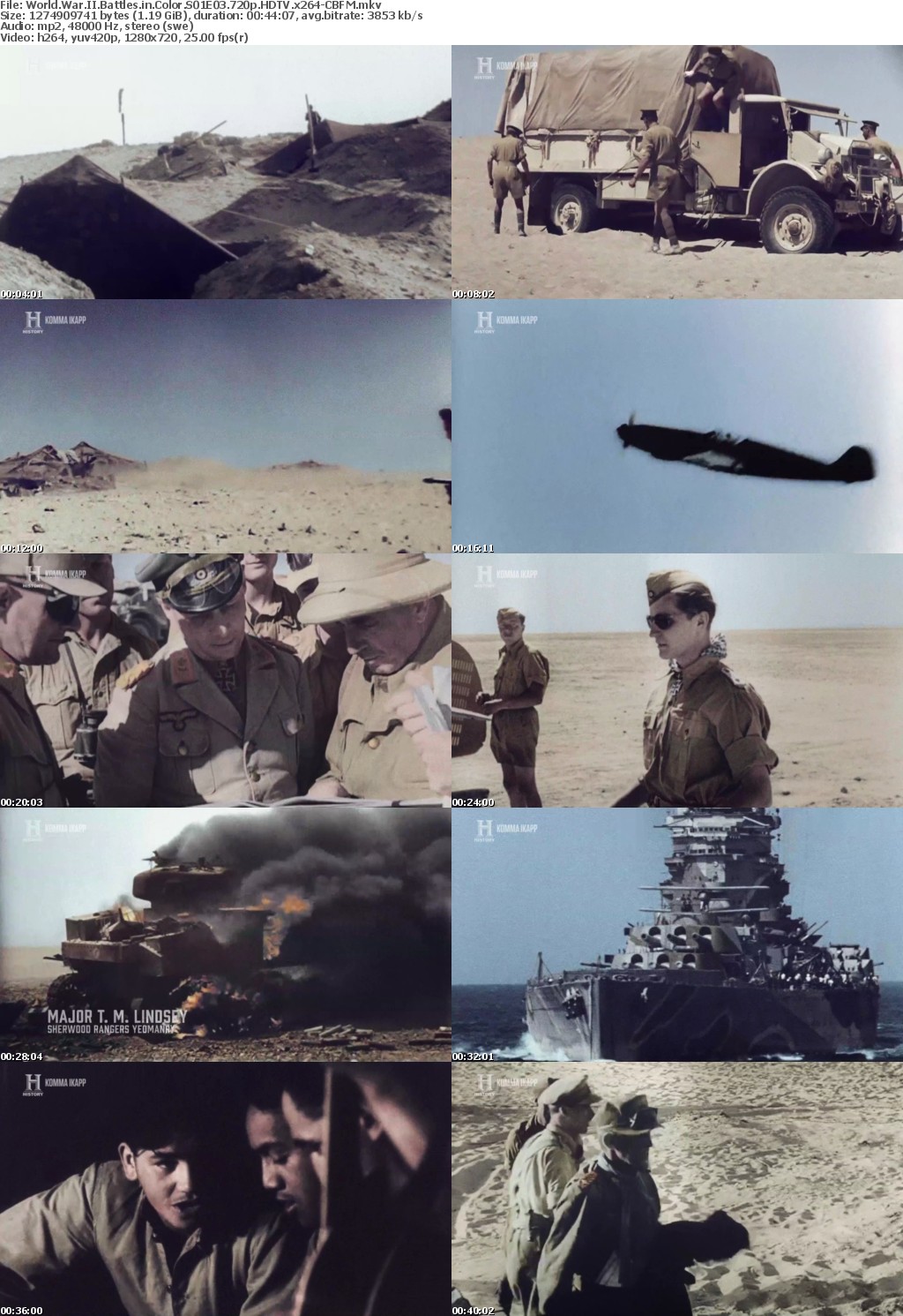 World War II Battles in Color S01E03 720p HDTV x264-CBFM