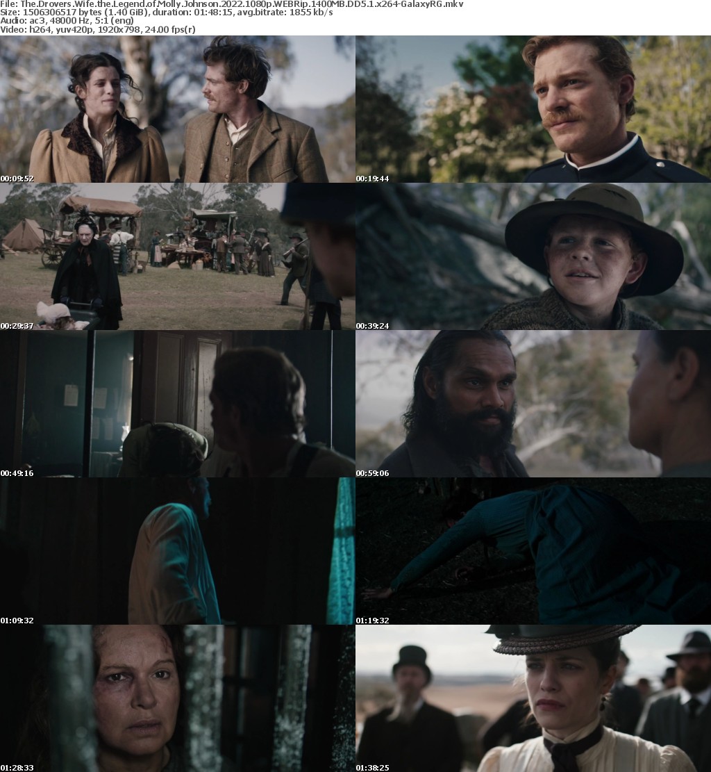 The Drovers Wife the Legend of Molly Johnson 2022 1080p WEBRip 1400MB DD5 1 x264-GalaxyRG