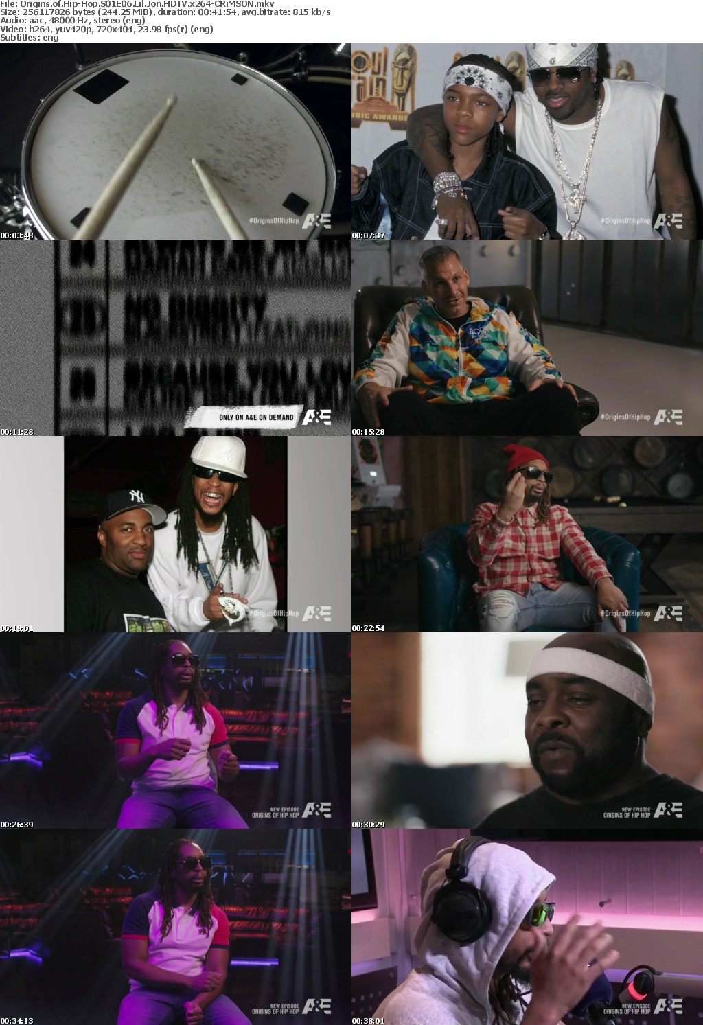 Origins of Hip-Hop S01E06 Lil Jon HDTV x264-CRiMSON