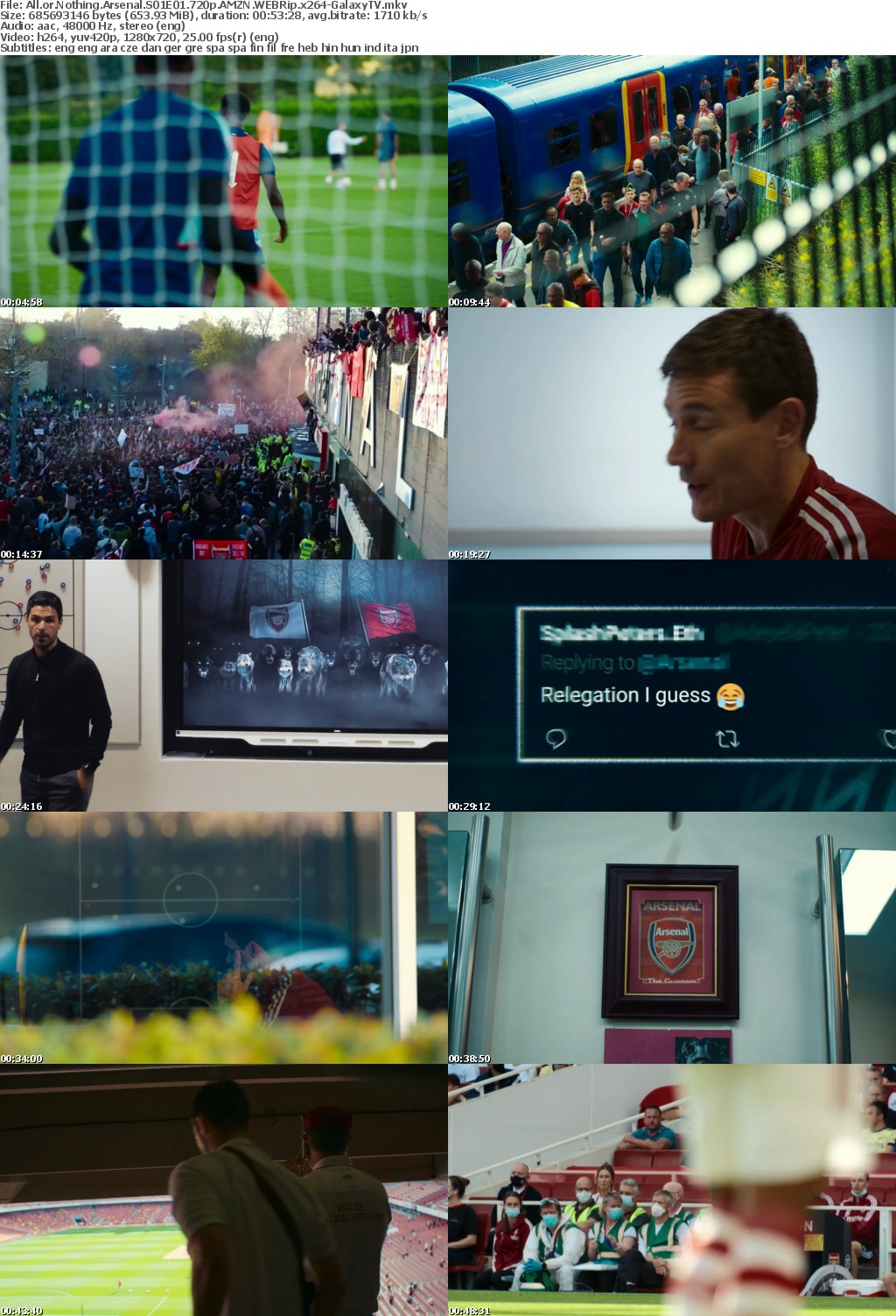 All or Nothing Arsenal S01 COMPLETE REPACK 720p AMZN WEBRip x264-GalaxyTV