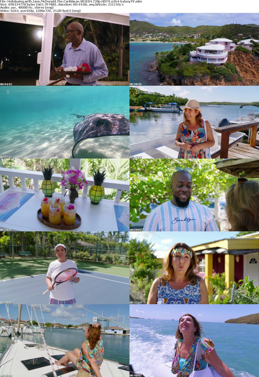 Holidaying with Jane McDonald The Caribbean S01 COMPLETE 720p HDTV x264-GalaxyTV