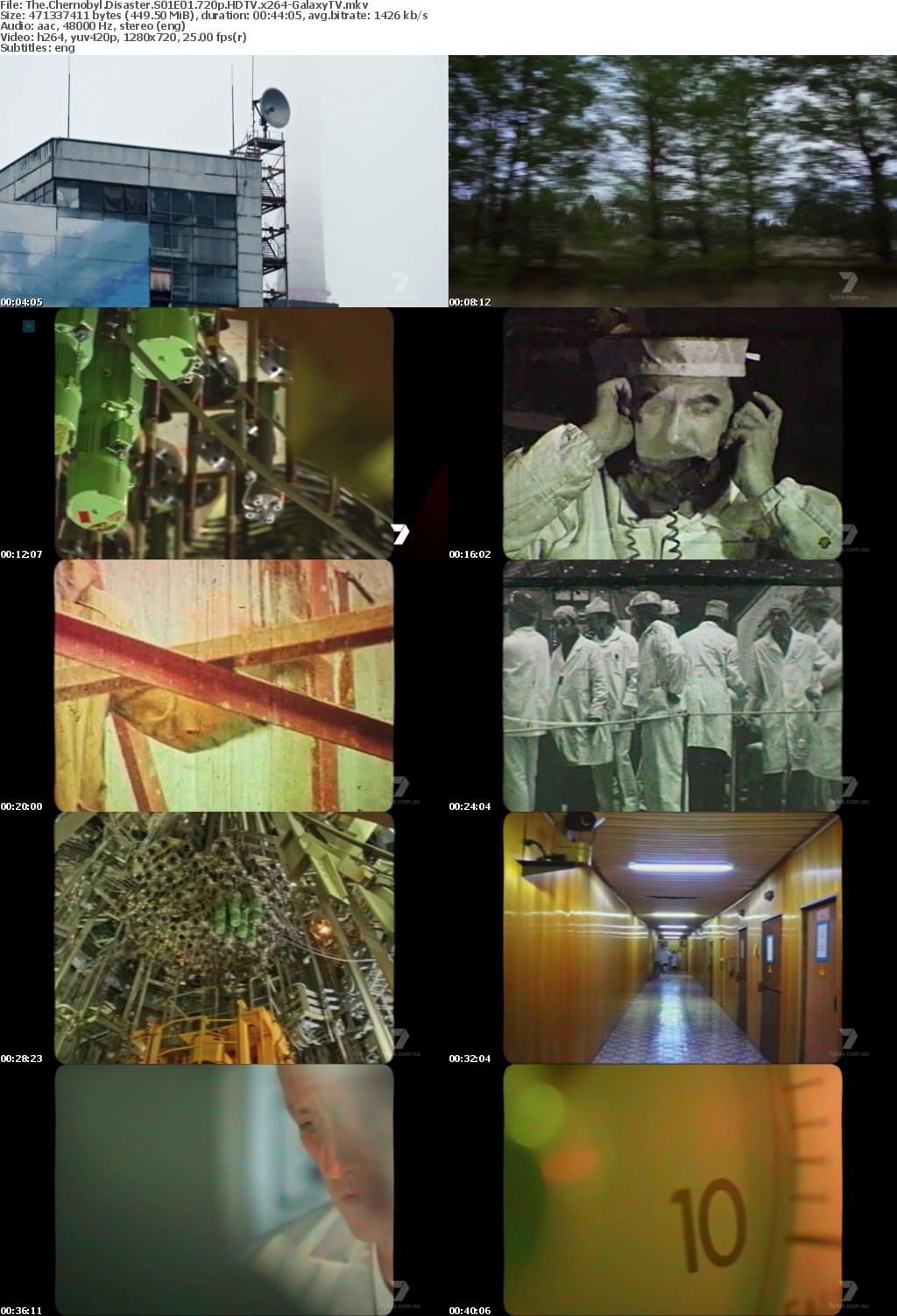 The Chernobyl Disaster S01 COMPLETE 720p HDTV x264-GalaxyTV