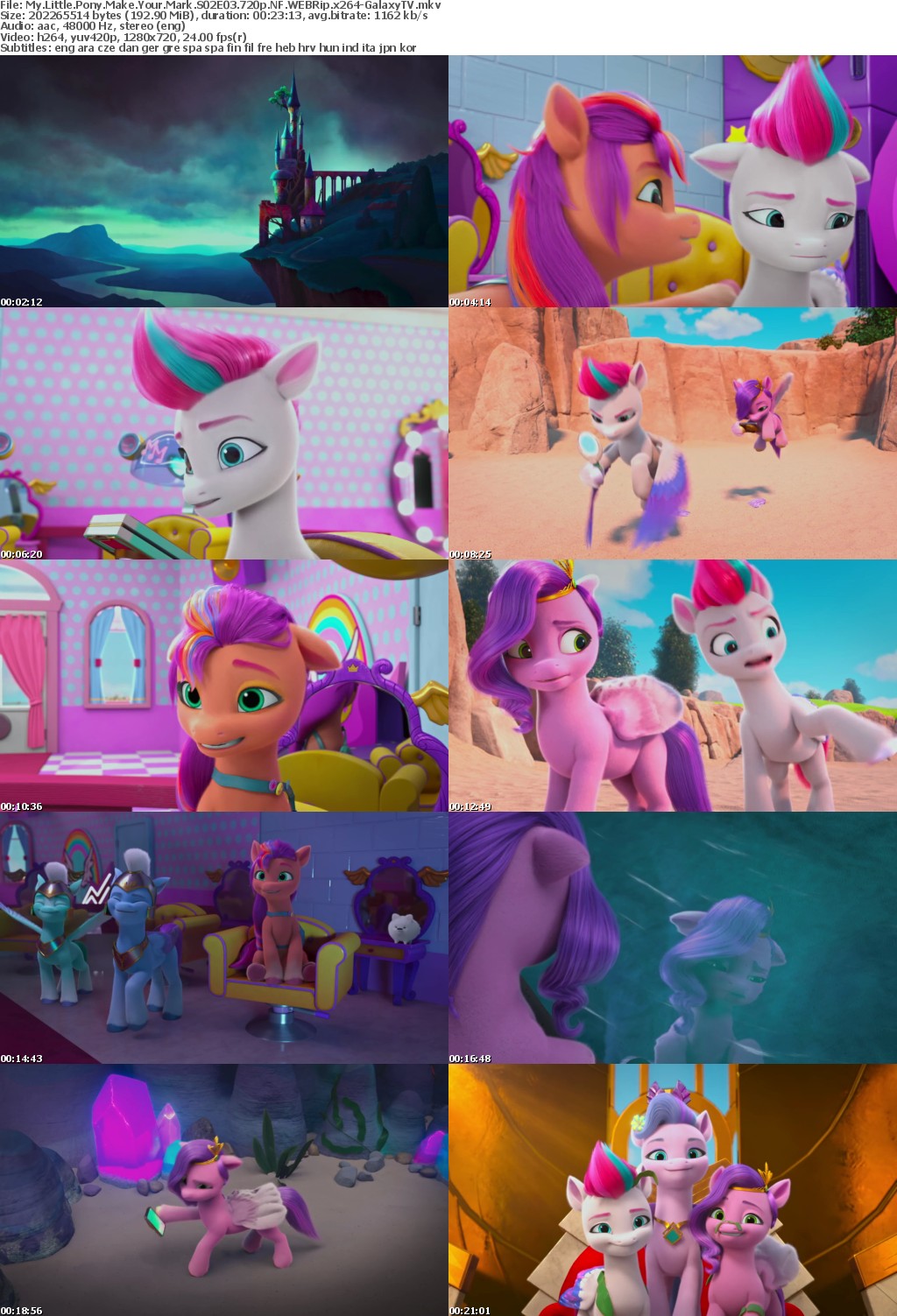 My Little Pony Make Your Mark S02 COMPLETE 720p NF WEBRip x264-GalaxyTV