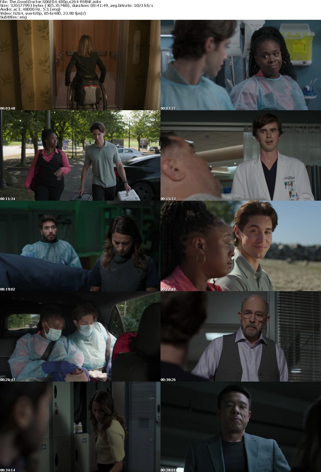 The Good Doctor S06E04 480p x264-RUBiK