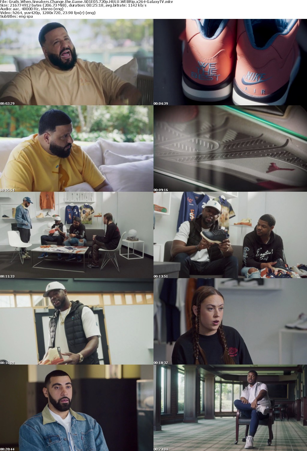 Grails When Sneakers Change the Game S01 COMPLETE 720p HULU WEBRip x264-GalaxyTV