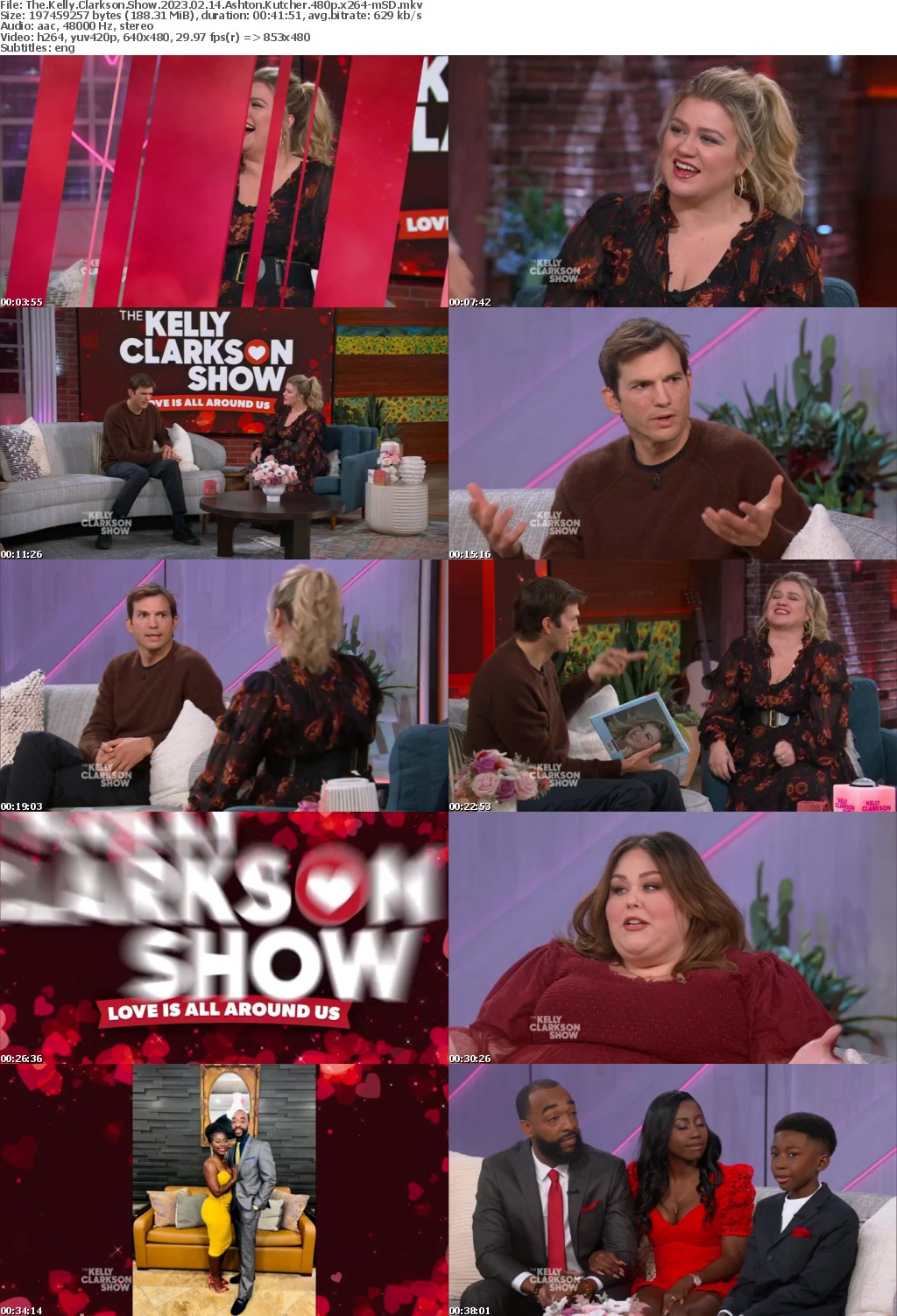 The Kelly Clarkson Show 2023 02 14 Ashton Kutcher 480p x264-mSD