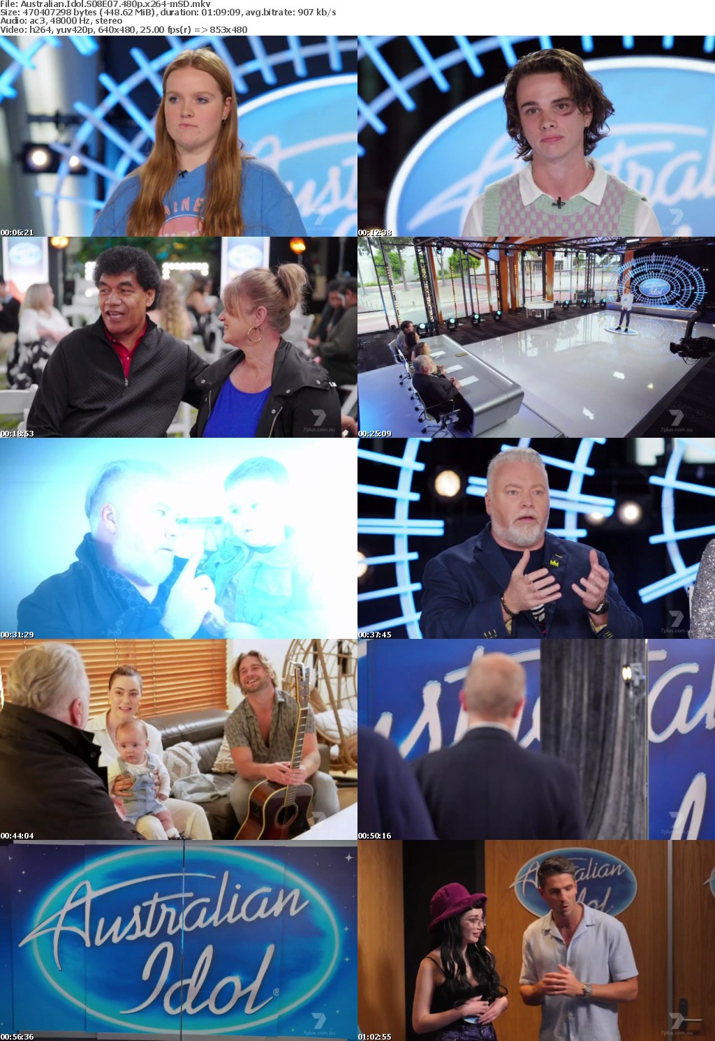 Australian Idol S08E07 480p x264-mSD