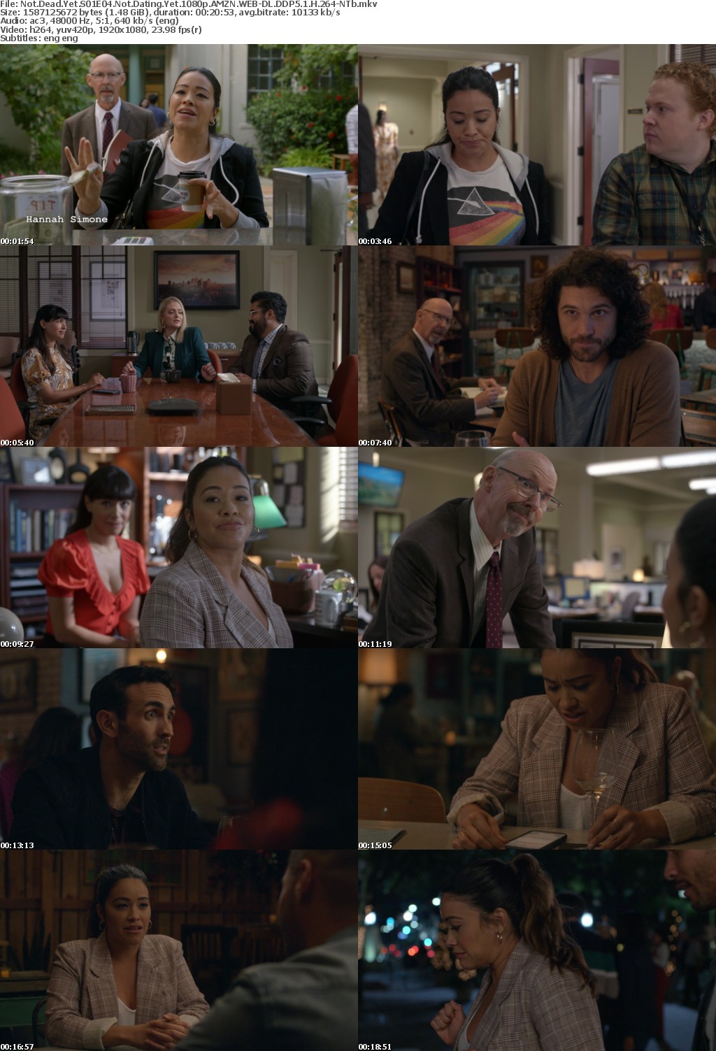 Not Dead Yet S01E04 Not Dating Yet 1080p AMZN WEBRip DDP5 1 x264-NTb
