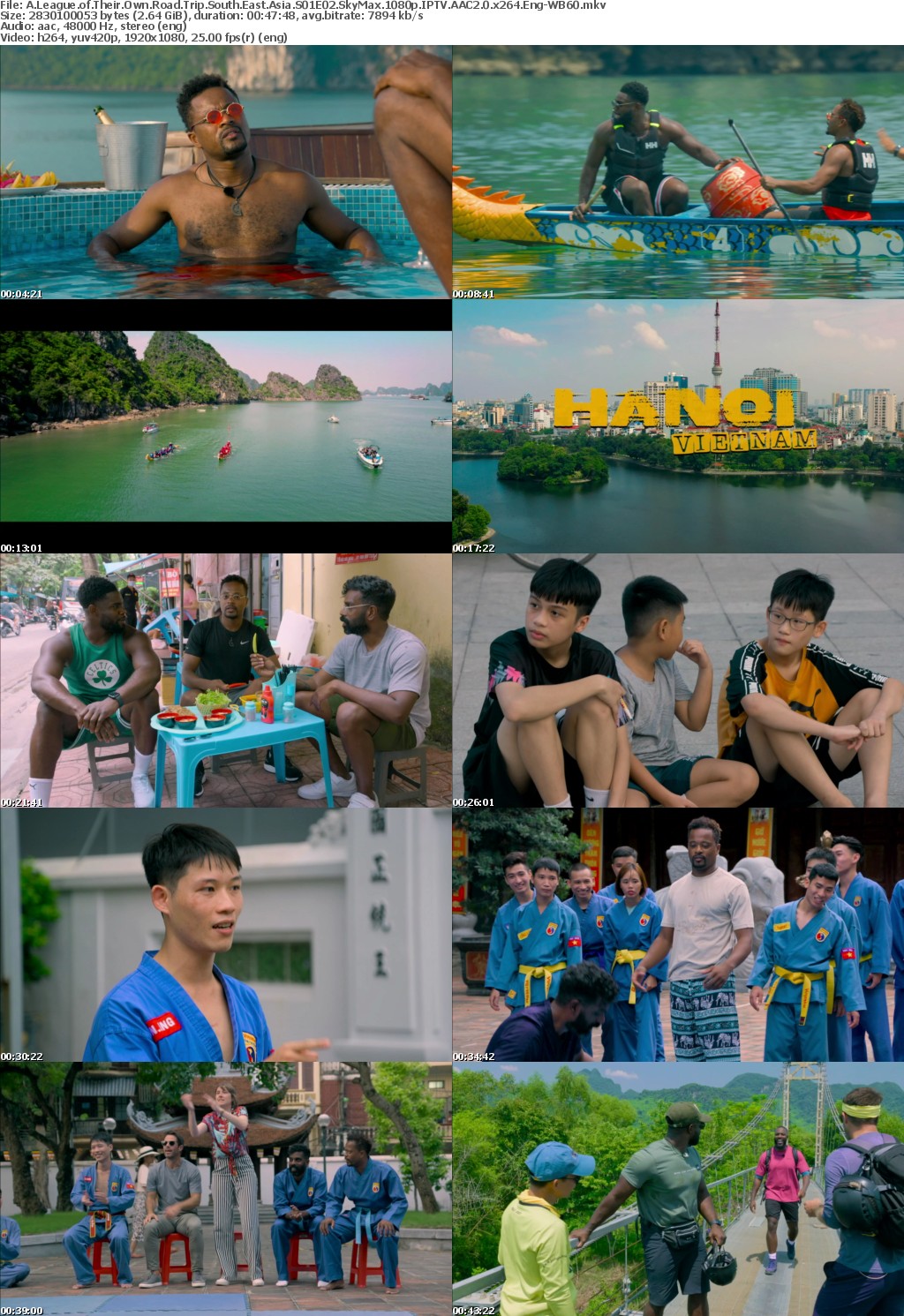 A League of Their Own Road Trip South East Asia S01E02 SkyMax 1080p IPTV AAC2 0 x264 Eng-WB60