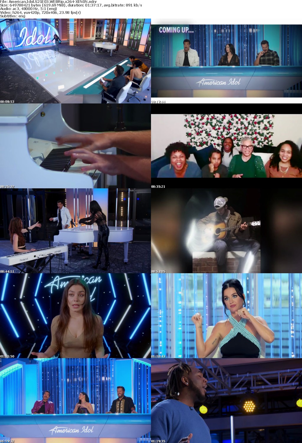 American Idol S21E03 WEBRip x264-XEN0N