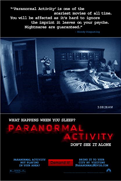 Paranormal Activity (2007) +Extras x264 Mkv DVDrip AC3-DTS 5 1 ET777