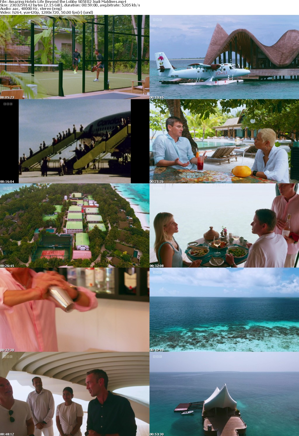 Amazing Hotels Life Beyond the Lobby S05E02 Joali Maldives (1280x720p HD, 50fps, soft Eng subs)
