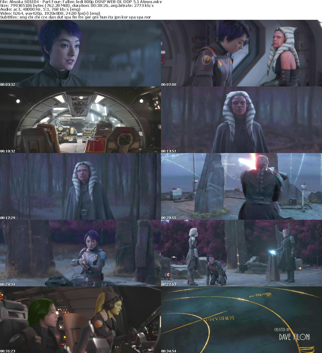 Ahsoka S01E04 - Part Four: Fallen Jedi 800p DSNP WEB-DL DDP 5 1 Atmos