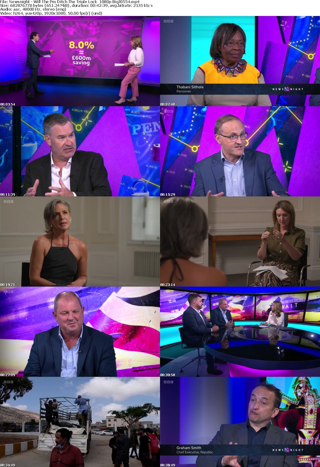 Newsnight - Will The Pm Ditch The Triple Lock 12 Sep 23 1080p + subs BigJ0554