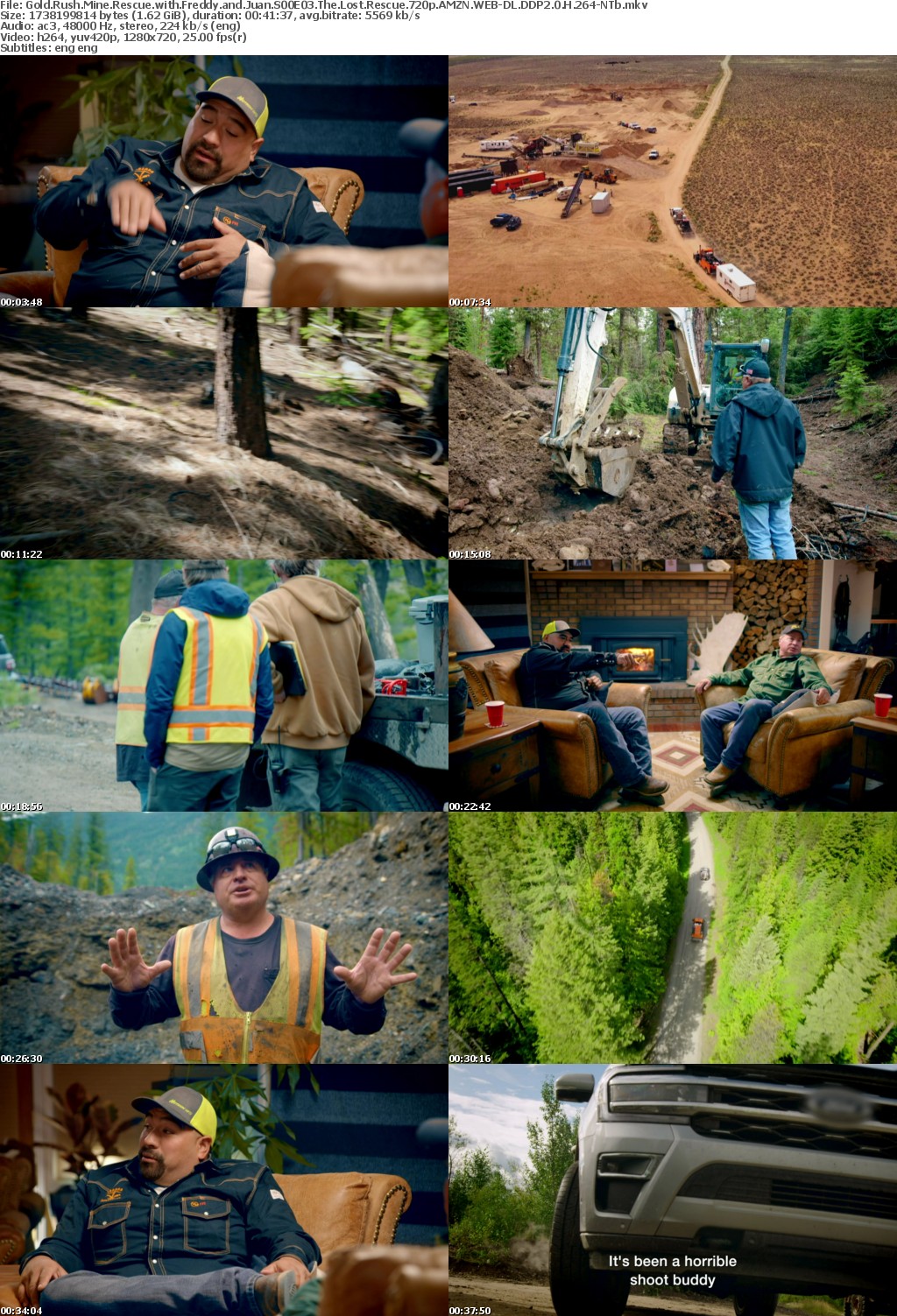 Gold Rush Mine Rescue with Freddy and Juan S00E03 The Lost Rescue 720p AMZN WEB-DL DDP2 0 H 264-NTb