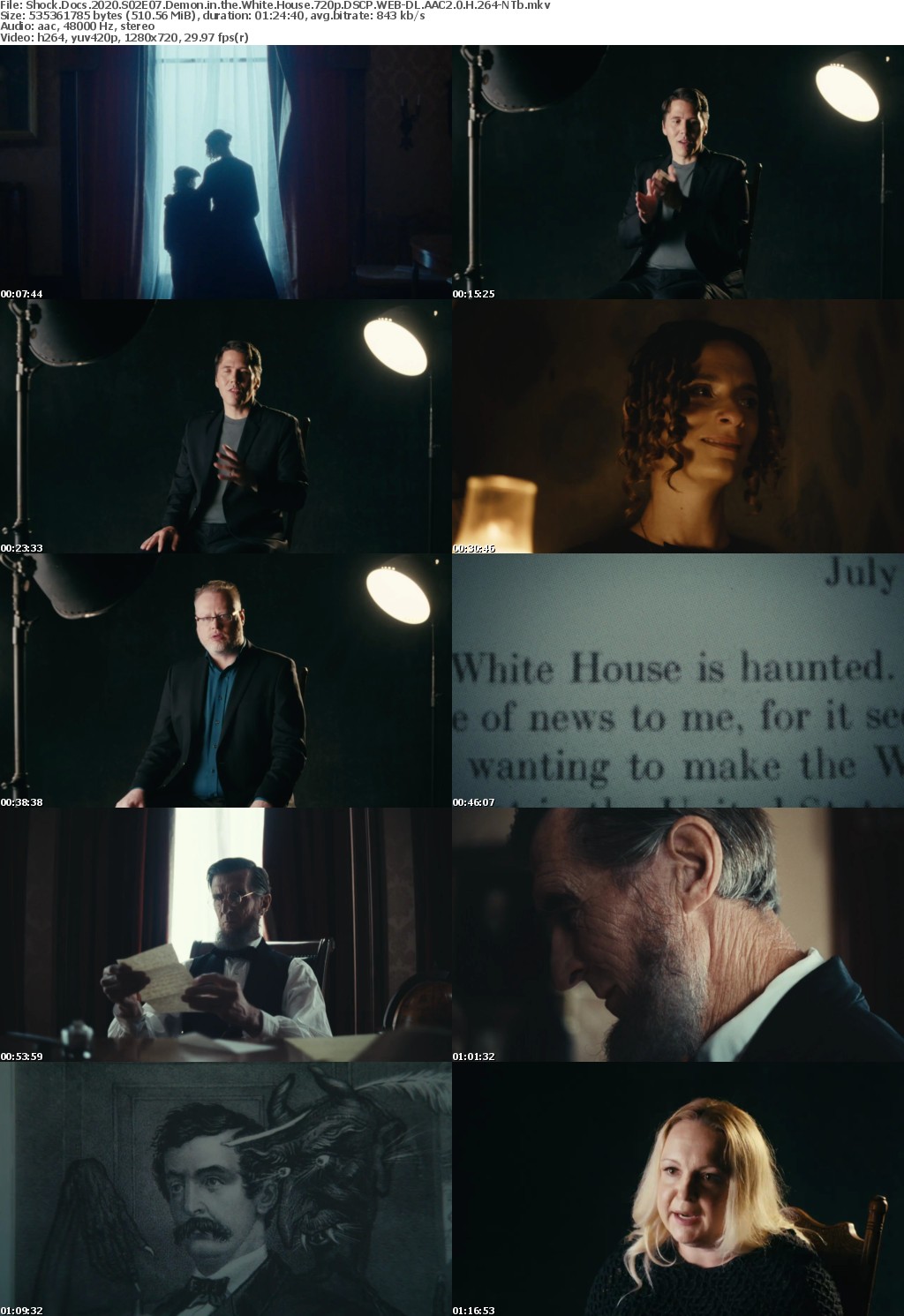 Shock Docs 2020 S02E07 Demon in the White House 720p DSCP WEB-DL AAC2 0 H 264-NTb