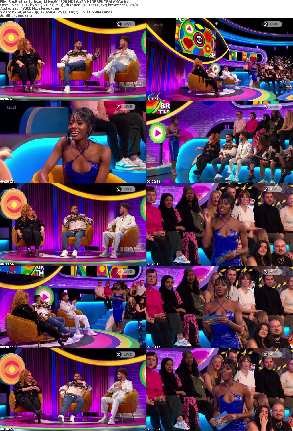Big Brother Late and Live S01E20 HDTV x264-GALAXY