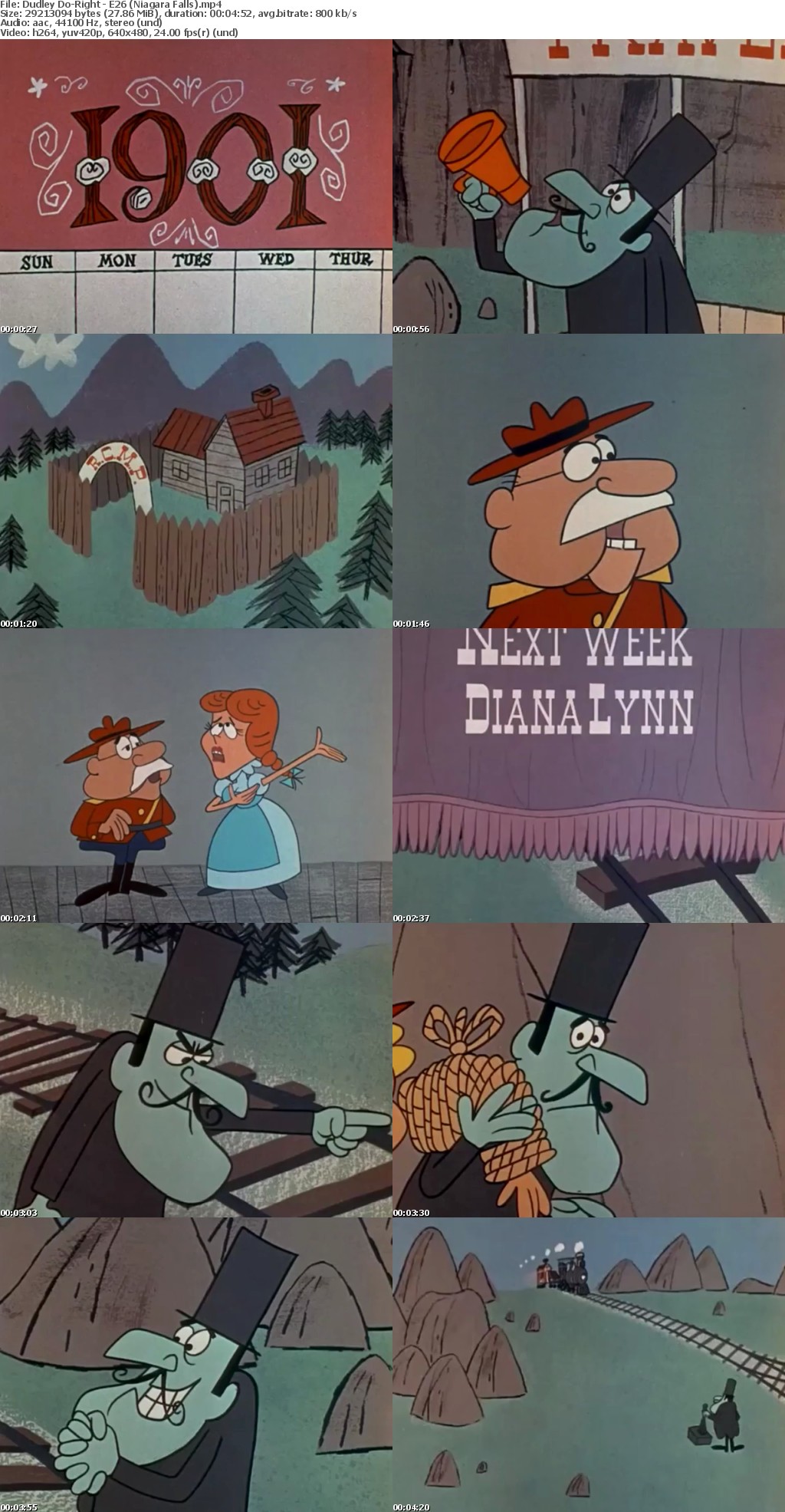 Dudley Do-Right (Complete cartoon series in MP4 format) Lando18