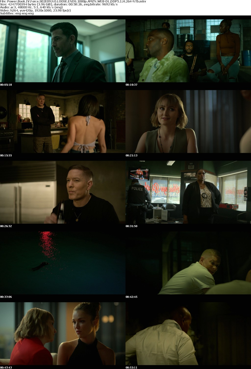Power Book IV Force S02E09 NO LOOSE ENDS 1080p AMZN WEB-DL DDP5 1 H 264-NTb
