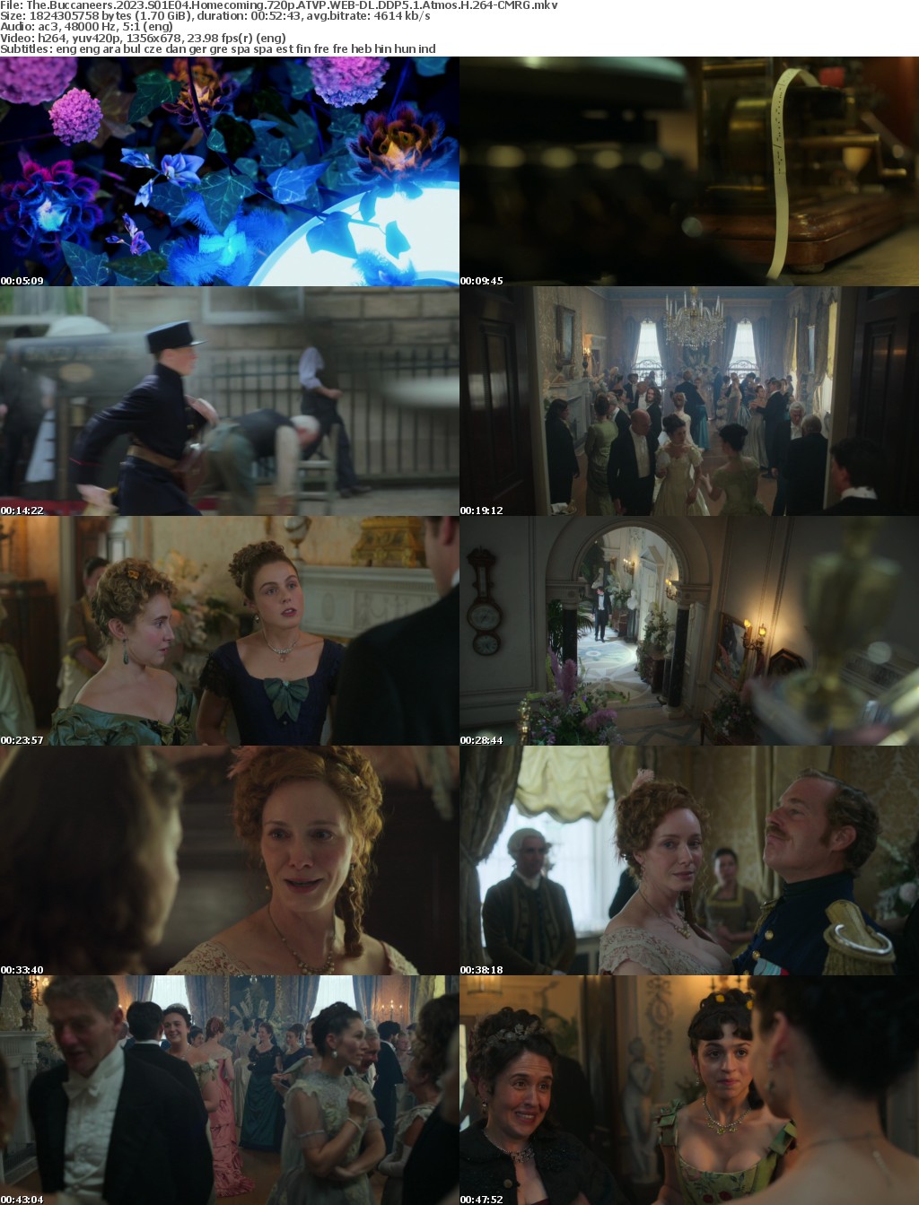 The Buccaneers 2023 S01E04 Homecoming 720p ATVP WEB-DL DDP5 1 Atmos H 264-CMRG