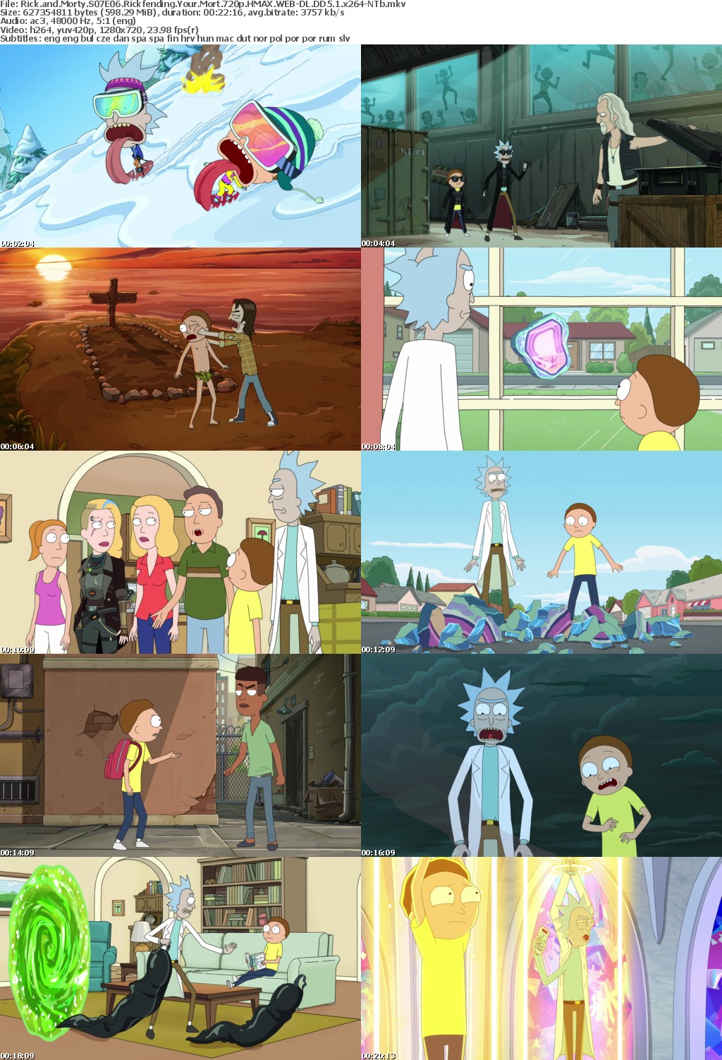 Rick and Morty S07E06 Rickfending Your Mort 720p HMAX WEB-DL DD5 1 x264-NTb