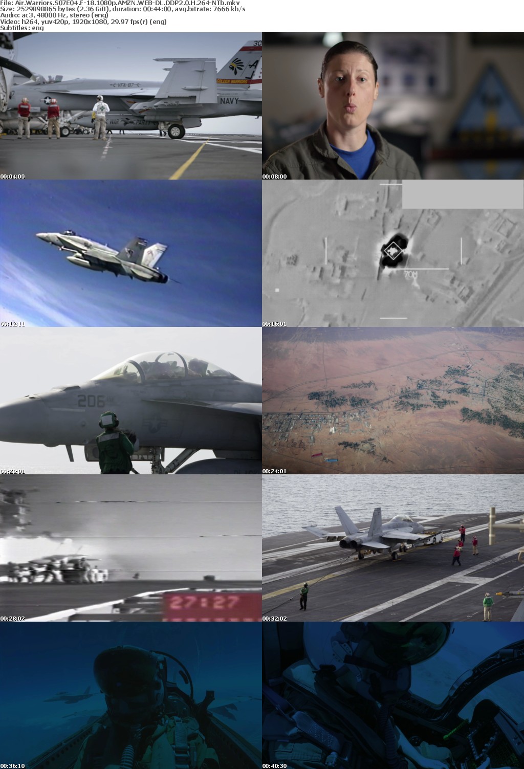 Air Warriors S07E04 F-18 1080p AMZN WEB-DL DDP2 0 H 264-NTb